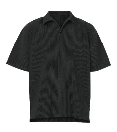 Homme Plissé Issey Miyake Homme Plissé Issey iyake onthly Colors: August pleated shirt | Thumbnail 1