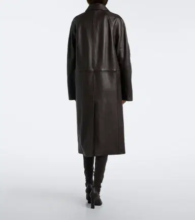 TOTEME Raglan leather coat | Thumbnail 6