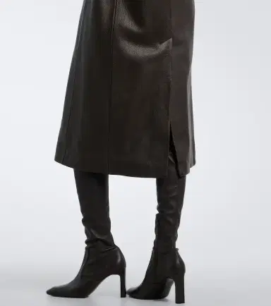 TOTEME Raglan leather coat | Thumbnail 7