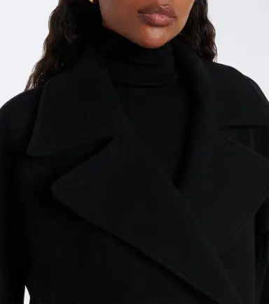 TOTEME Wool and cashmere-blend peacoat | Thumbnail 3