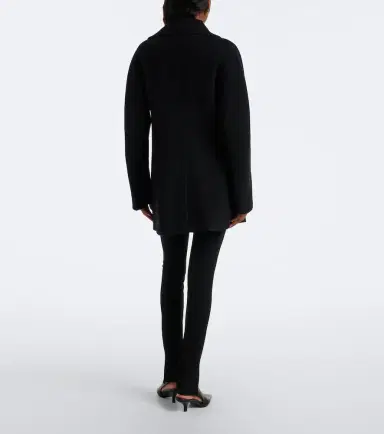 TOTEME Wool and cashmere-blend peacoat | Thumbnail 4