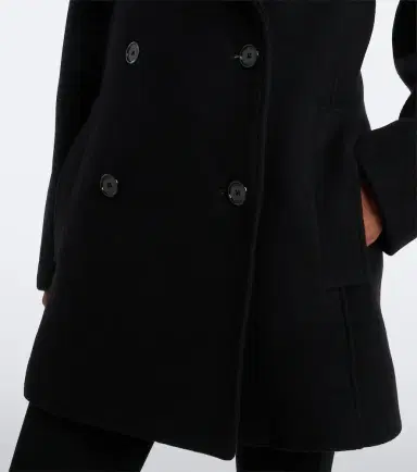 TOTEME Wool and cashmere-blend peacoat | Thumbnail 5