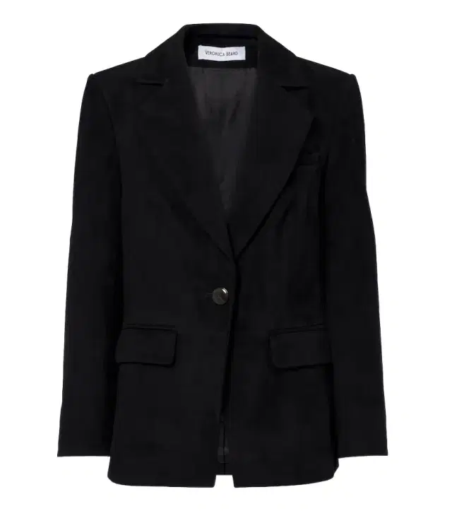 Veronica Beard Healy suede blazer