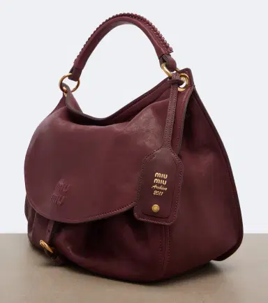 Miu Miu Rendez‑vous leather shoulder bag | Thumbnail 2 Miu Miu Rendez‑vous leather shoulder bag | Thumbnail 2
