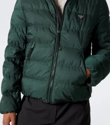 Prada Re-Nylon puffer jacket | Thumbnail 2 Prada Re-Nylon puffer jacket | Thumbnail 2