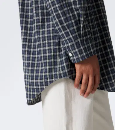 Miu Miu Checked cotton flannel overshirt | Thumbnail 3