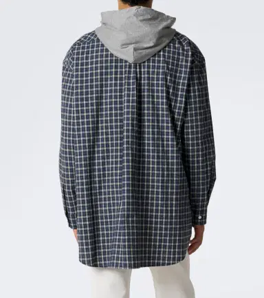 Miu Miu Checked cotton flannel overshirt | Thumbnail 6