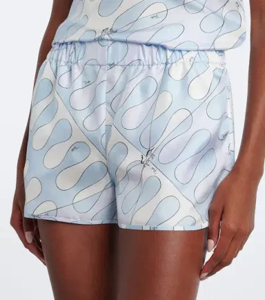 PUCCI Leocorno silk twill shorts | Thumbnail 4 PUCCI Leocorno silk twill shorts | Thumbnail 4