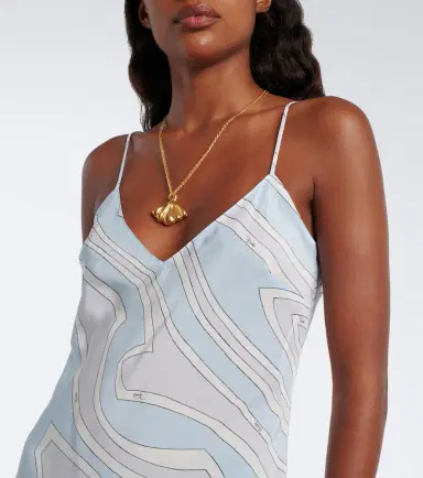 PUCCI Labirinto silk crêpe de chine gown | Thumbnail 5 PUCCI Labirinto silk crêpe de chine gown | Thumbnail 5