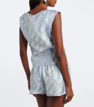 PUCCI Leocorno silk twill top | Thumbnail 2 PUCCI Leocorno silk twill top | Thumbnail 2