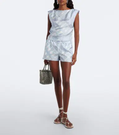 PUCCI Leocorno silk twill top | Thumbnail 3 PUCCI Leocorno silk twill top | Thumbnail 3