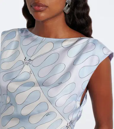 PUCCI Leocorno silk twill top | Thumbnail 5 PUCCI Leocorno silk twill top | Thumbnail 5