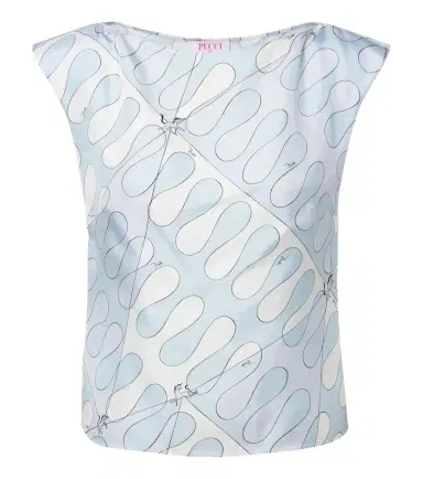 PUCCI Leocorno silk twill top | Thumbnail 1 PUCCI Leocorno silk twill top | Thumbnail 1