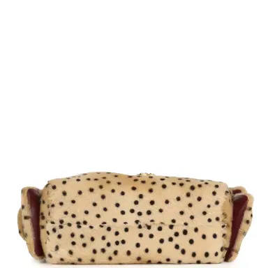 Chanel Chanel Mini 25 Hobo Bag "Cheetah Print" Calf Hair Gold Hardware | Thumbnail 6