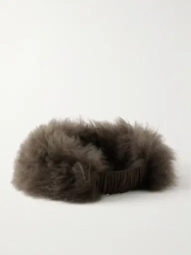 Yves Salomon Shearling Headband | Thumbnail 3