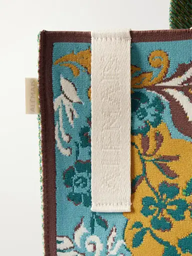 ALÉMAIS Florence Floral-jacquard Tote | Thumbnail 6