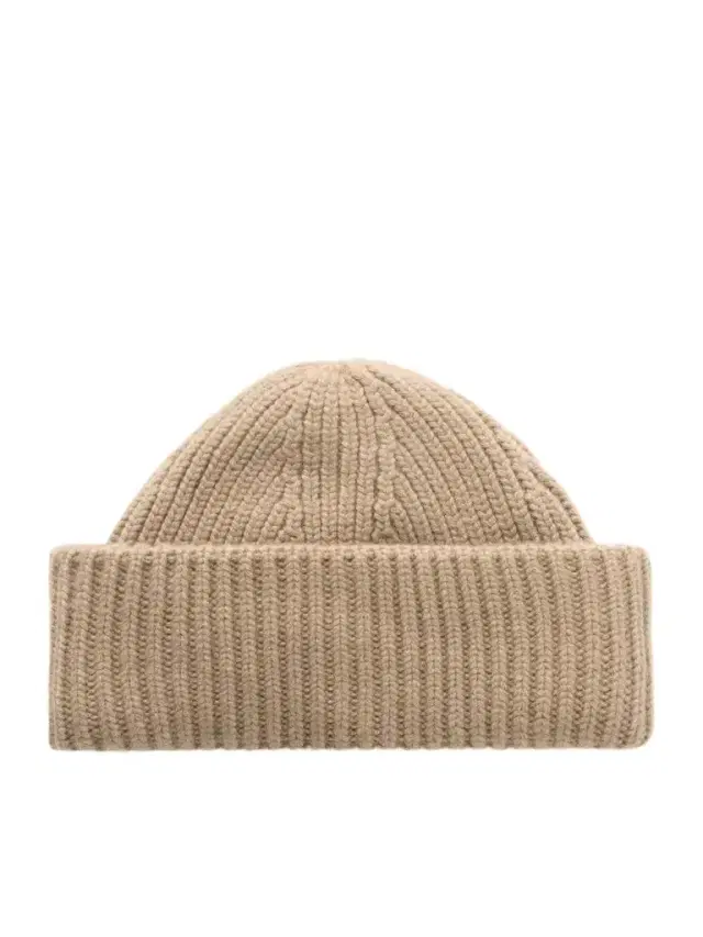 Yves Salomon Ribbed Wool And Cashmere-blend Beanie