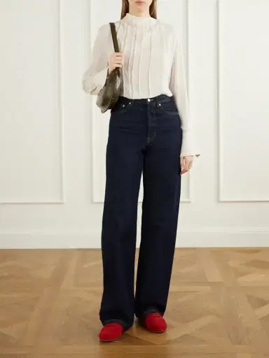 Isabel Marant Senny Perforated Suede Sneakers | Thumbnail 4