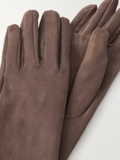 Nour Hammour Suede Gloves | Thumbnail 2