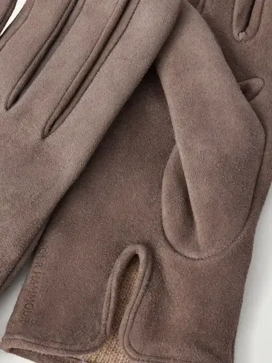 Nour Hammour Suede Gloves | Thumbnail 2