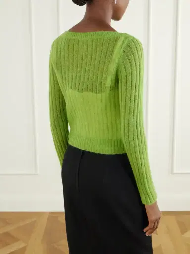 SHUSHU/TONG Embellished Knitted Cardigan | Thumbnail 3 SHUSHU/TONG Embellished Knitted Cardigan | Thumbnail 3