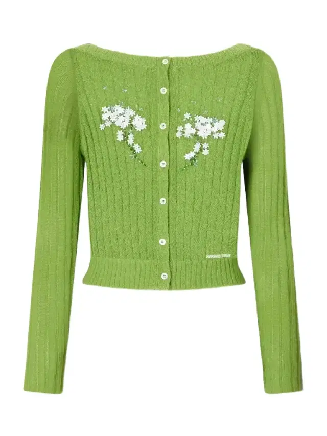 SHUSHU/TONG Embellished Knitted Cardigan
