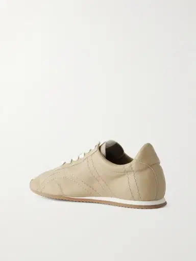 TOTEME Flex Leather Sneakers | Thumbnail 3
