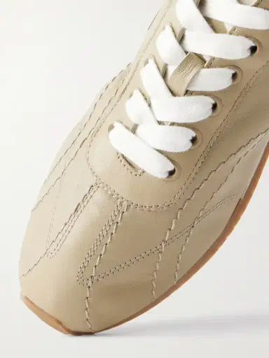 TOTEME Flex Leather Sneakers | Thumbnail 5
