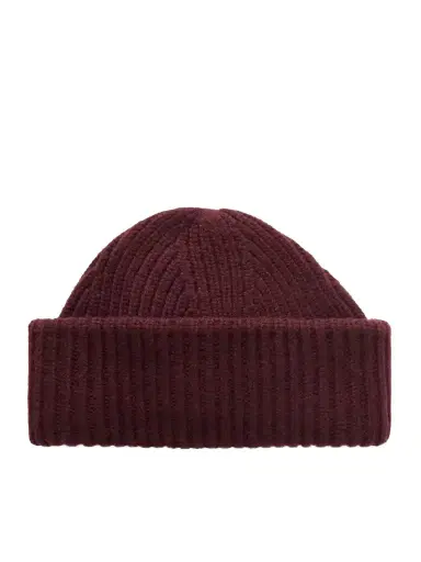 Yves Salomon Ribbed Wool And Cashmere-blend Beanie | Thumbnail 1 Yves Salomon Ribbed Wool And Cashmere-blend Beanie | Thumbnail 1