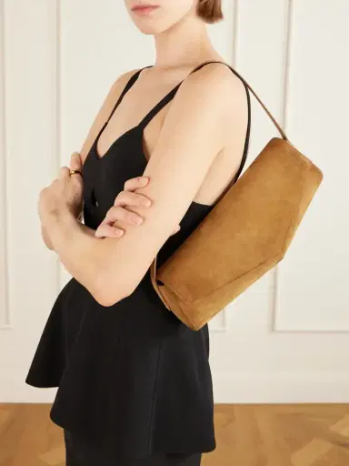 Jil Sander Kante Suede Shoulder Bag | Thumbnail 2