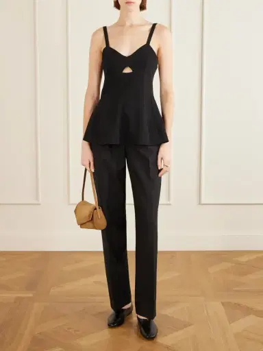 Jil Sander Kante Suede Shoulder Bag | Thumbnail 3