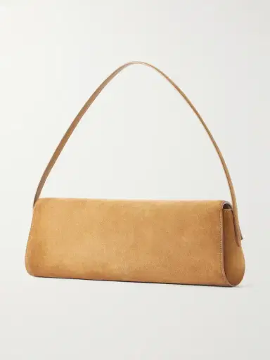 Jil Sander Kante Suede Shoulder Bag | Thumbnail 4