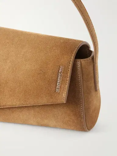 Jil Sander Kante Suede Shoulder Bag | Thumbnail 5