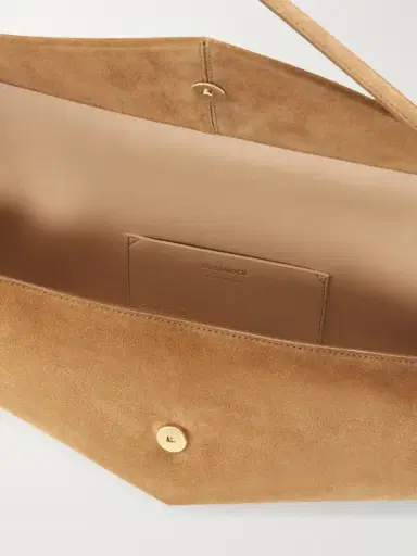 Jil Sander Kante Suede Shoulder Bag | Thumbnail 6