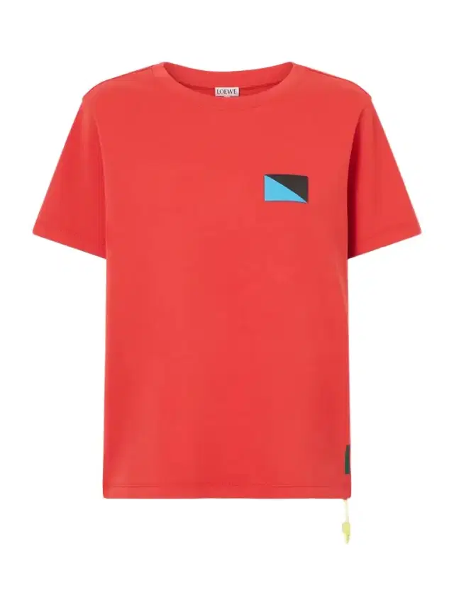 Loewe Leather-trimmed Logo-embossed Cotton-blend Jersey T-shirt