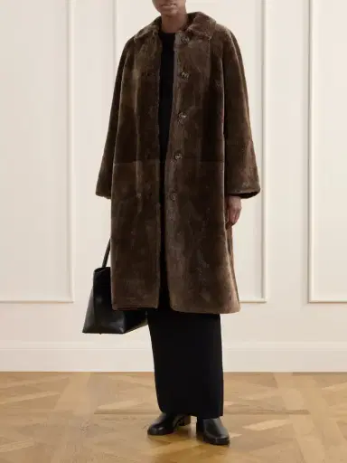 Yves Salomon Shearling Coat | Thumbnail 2