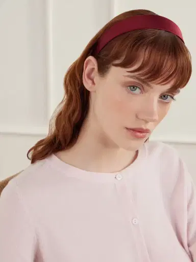 Jennifer Behr Tori Silk-satin Headband | Thumbnail 2