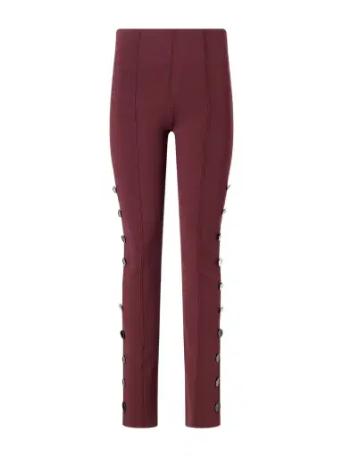 Proenza Schouler Martina Button-embellished Stretch-jersey Skinny Pants | Thumbnail 1