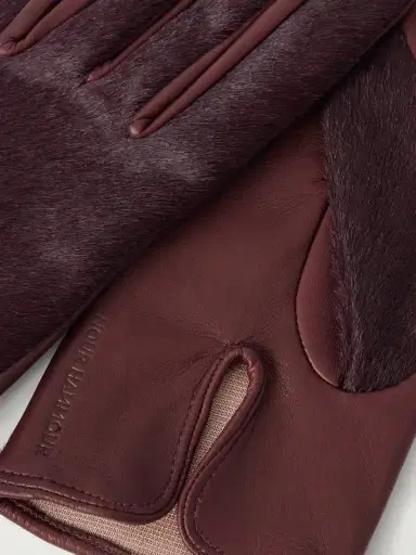Nour Hammour Calf Hair Gloves | Thumbnail 2