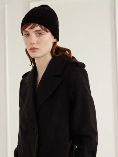 Gabriela Hearst Spire Ribbed Silk Beanie | Thumbnail 2