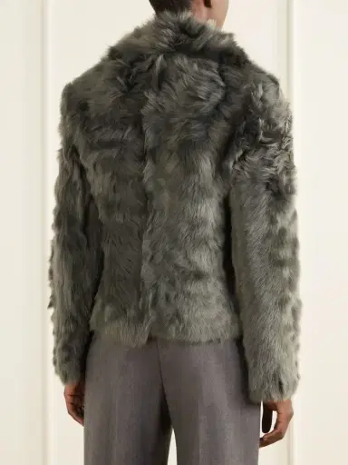 Yves Salomon Reversible Shearling And Leather Jacket | Thumbnail 4