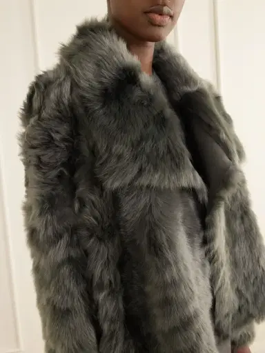 Yves Salomon Reversible Shearling And Leather Jacket | Thumbnail 5