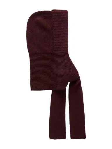 Yves Salomon Hooded Ribbed Wool And Cashmere-blend Snood | Thumbnail 1