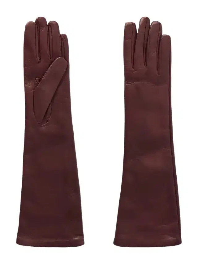 Nour Hammour Leather Gloves