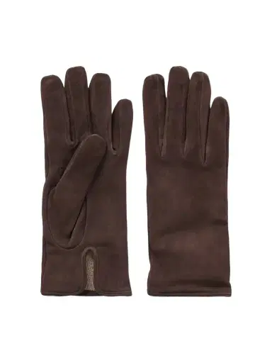 Nour Hammour Suede Gloves | Thumbnail 1
