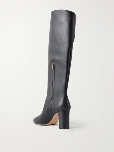 Ferragamo Elli 70 Embellished Leather Knee Boots | Thumbnail 3