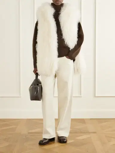Yves Salomon Shearling Gilet | Thumbnail 2