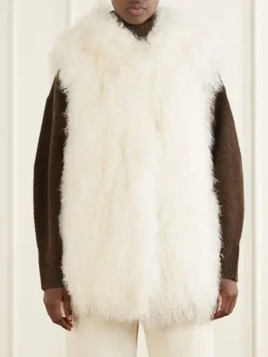 Yves Salomon Shearling Gilet | Thumbnail 3