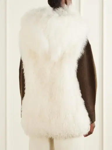 Yves Salomon Shearling Gilet | Thumbnail 4