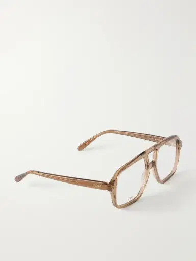 Loewe Slim Aviator-style Acetate Glasses | Thumbnail 3